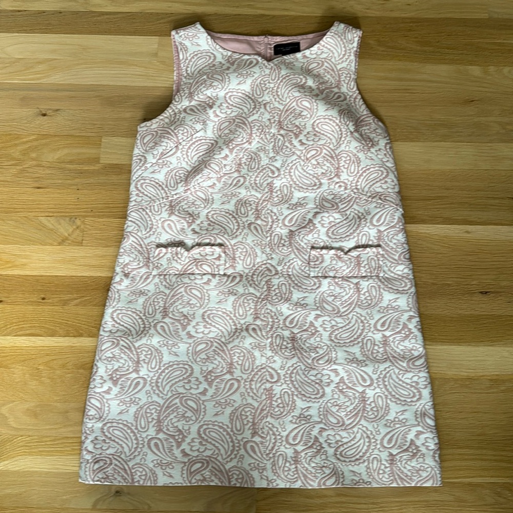 Victoria Beckham for Target Pink and White Paisley Dress